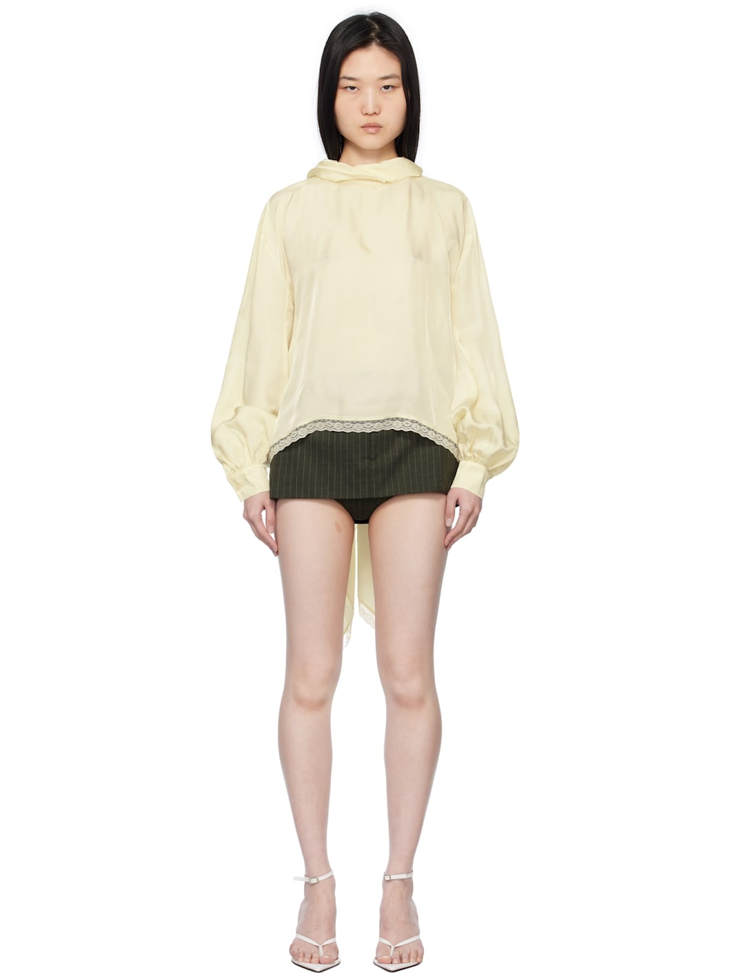 Off-White Two Way Blouse - 1