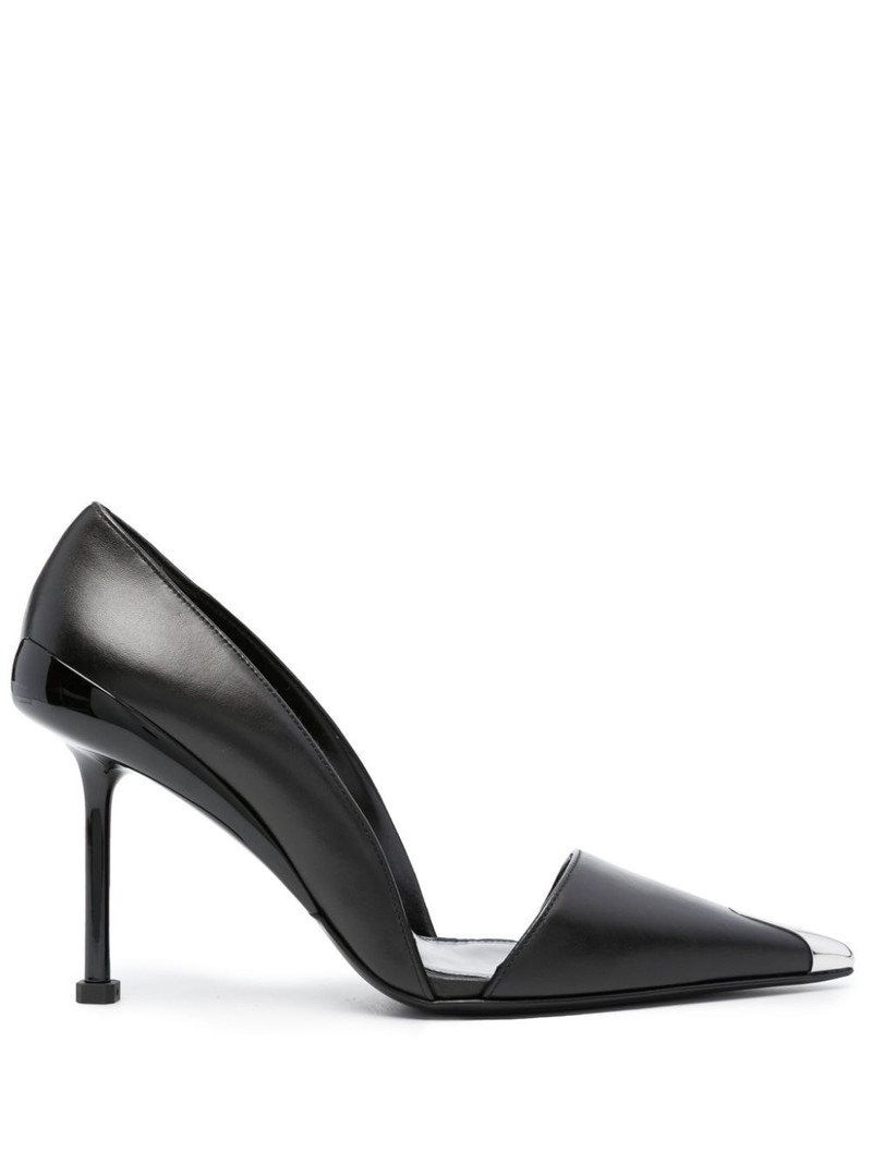 Punk 105mm leather pumps 1