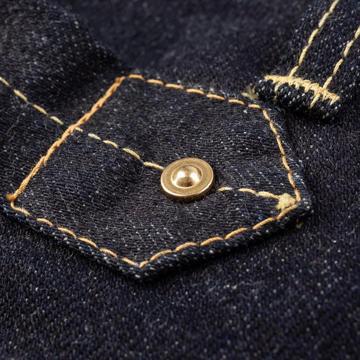 IH-728-IND 14oz Selvedge Denim Work Pants - Indigo - 11