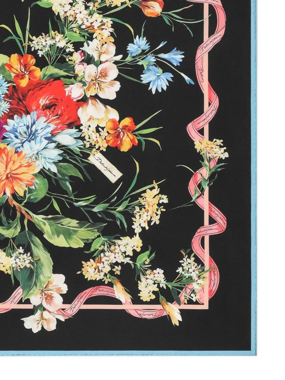FLORAL PRINT FOULARD - 2