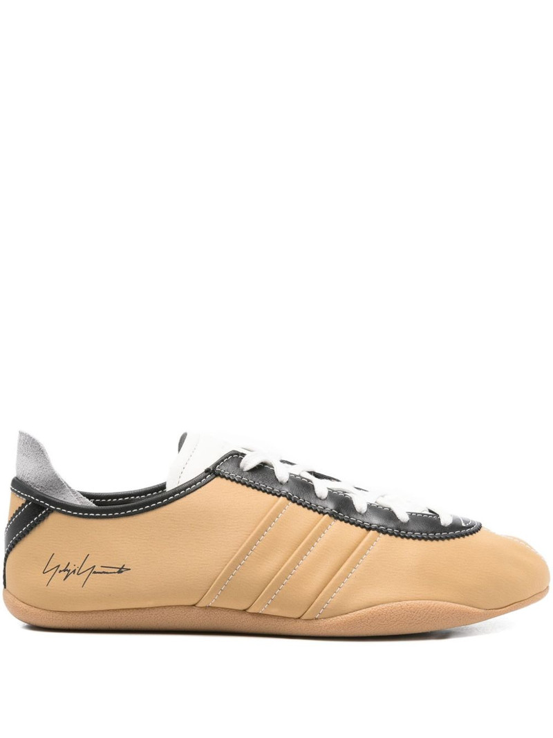 striped lace-up sneakers 1
