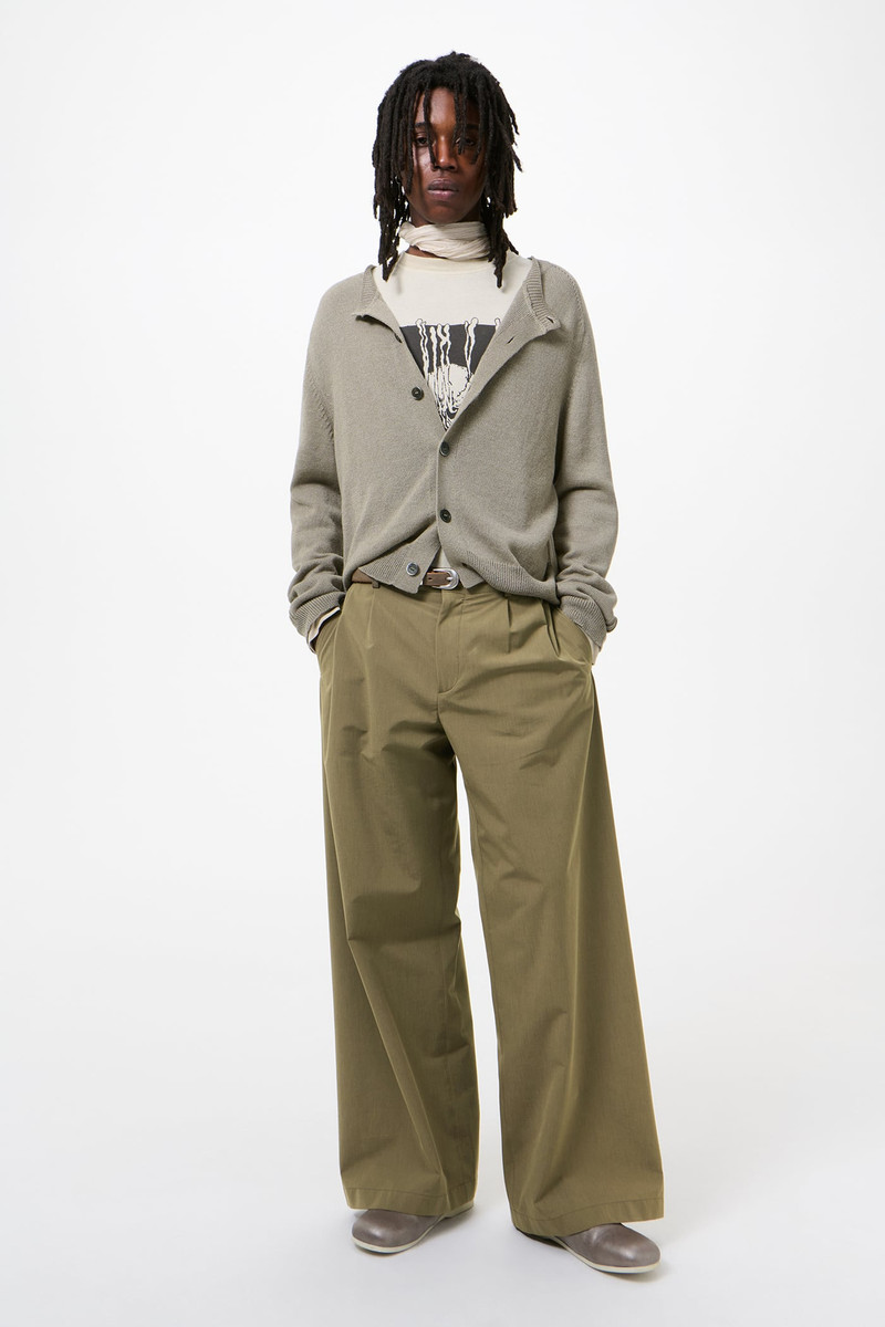 Our Legacy Bridge Chino Dry Leaf Balance Woolcot outlook