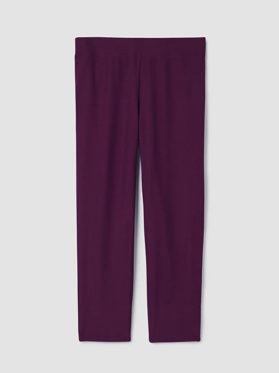 Washable Stretch Crepe Slim Pant - 1