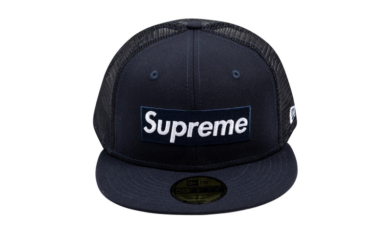 Supreme Box Logo Mesh Back New Era Hat - 1