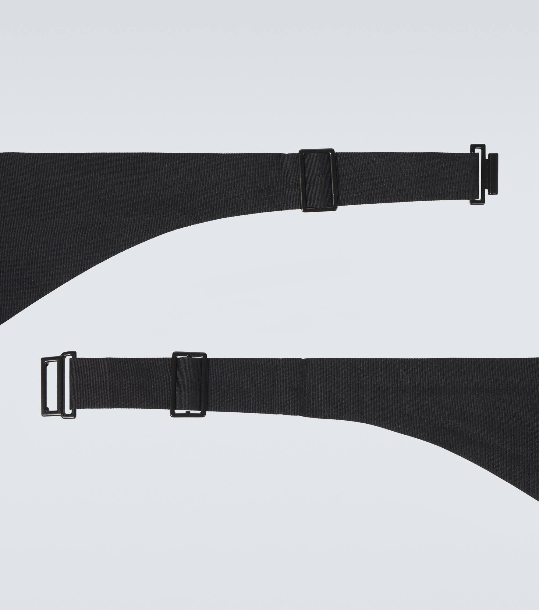 Silk grosgrain cummerbund - 4