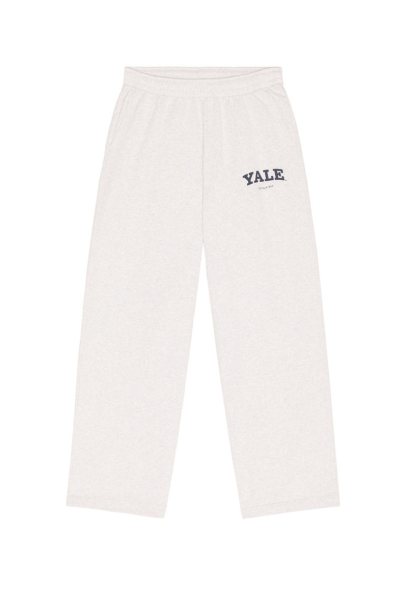 Sporty & Rich Yale Classic Wide Sweatpant outlook