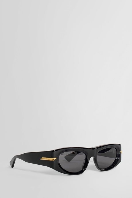 Bottega veneta women's black acetate sunglasses - 3