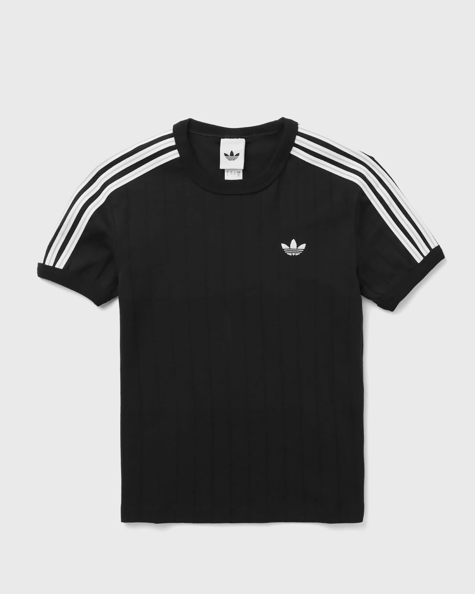 WMNS PINSTRIPE SHORT SLEEVE SLIM TEE - 1