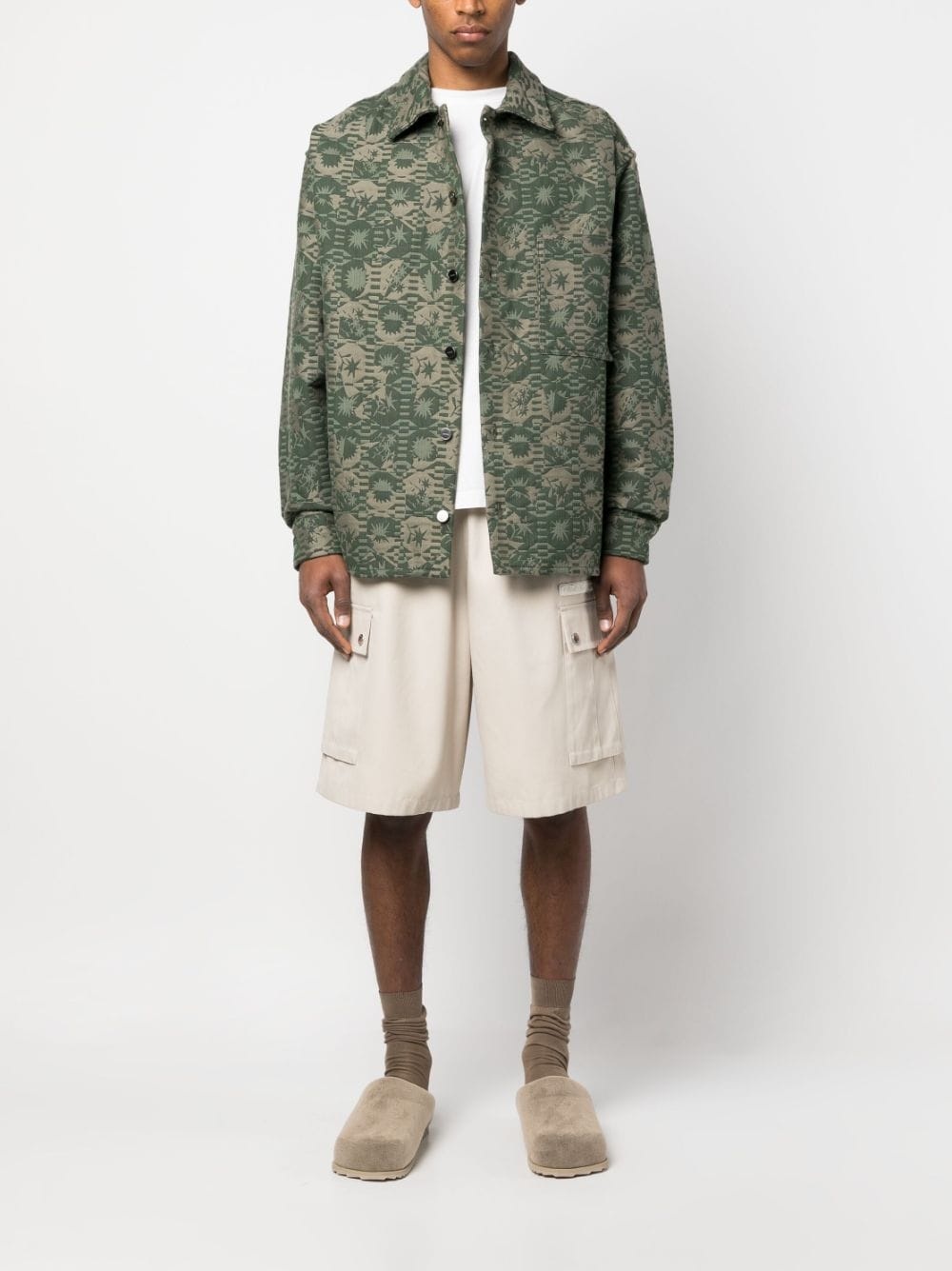 La surchemise Tecido jacquard shirt - 2