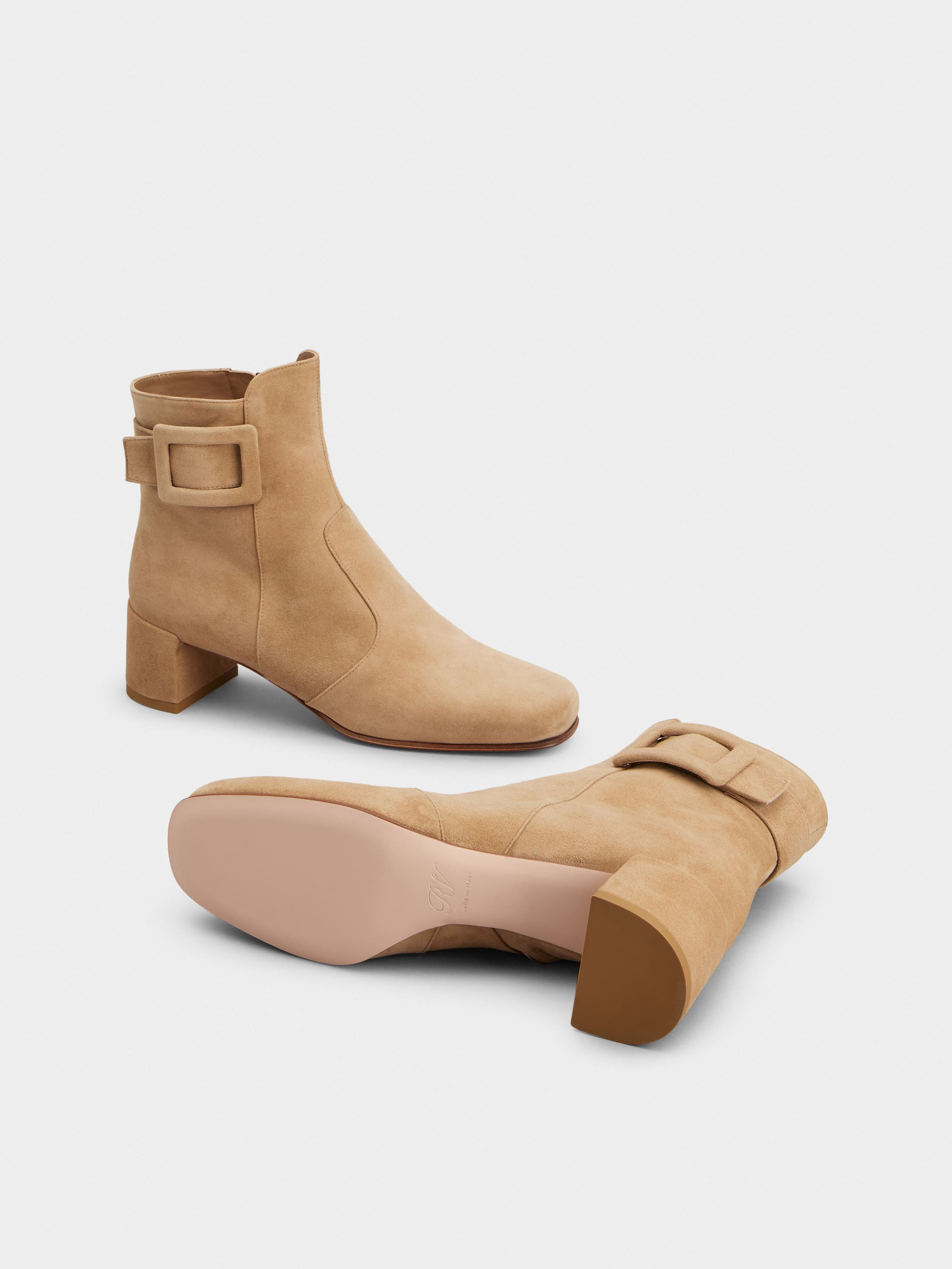 Très Vivier Booties in suede - 6