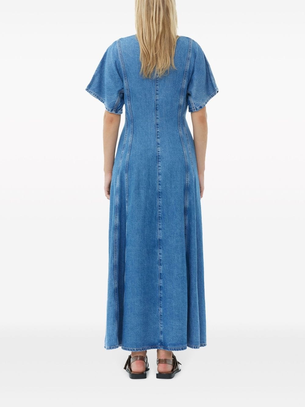 Future denim maxi dress - 4