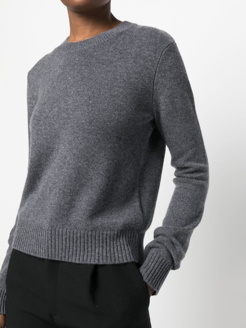 crew neck cashmere jumper - 5