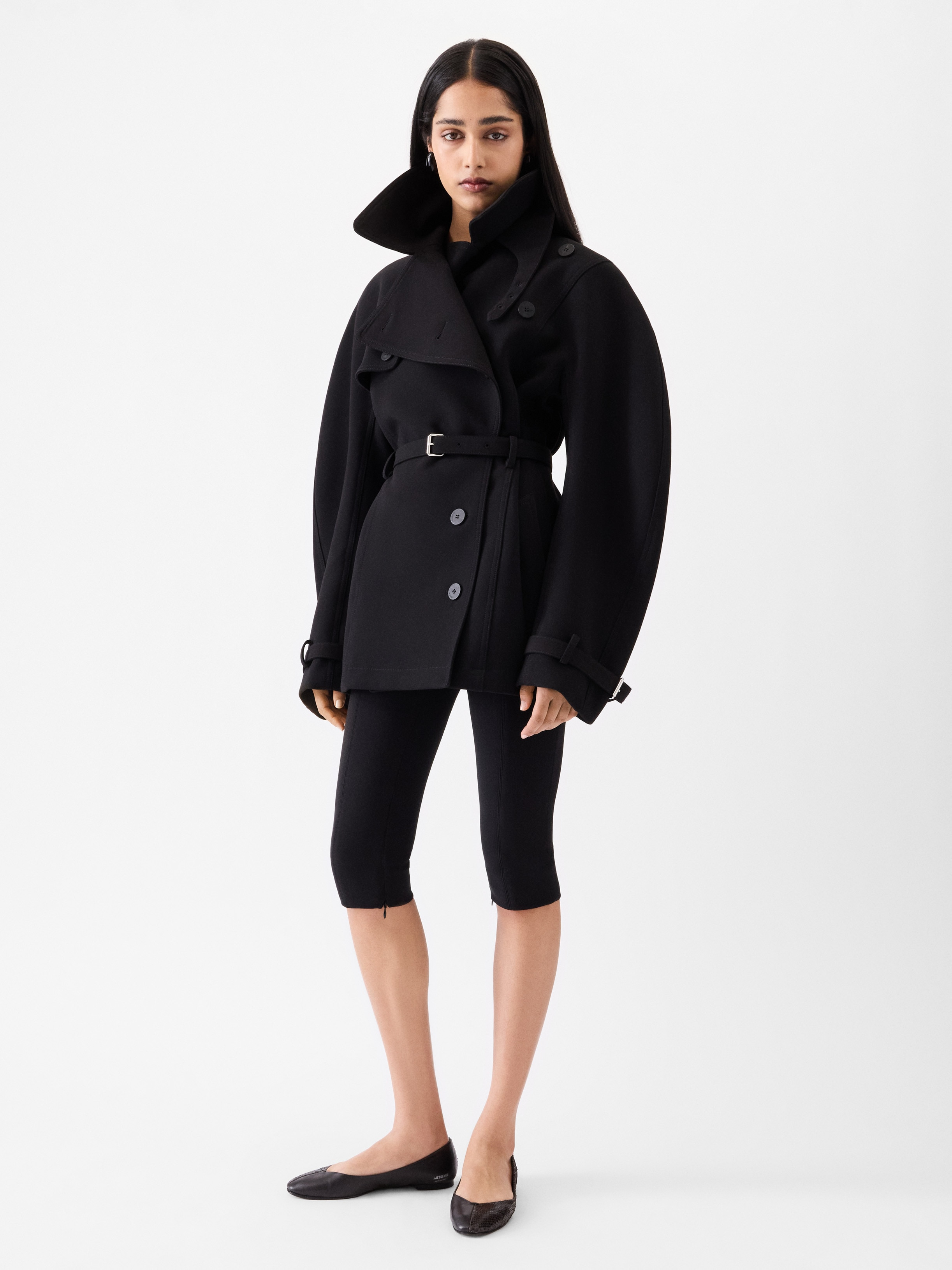 The short Ovalo trench coat - 3