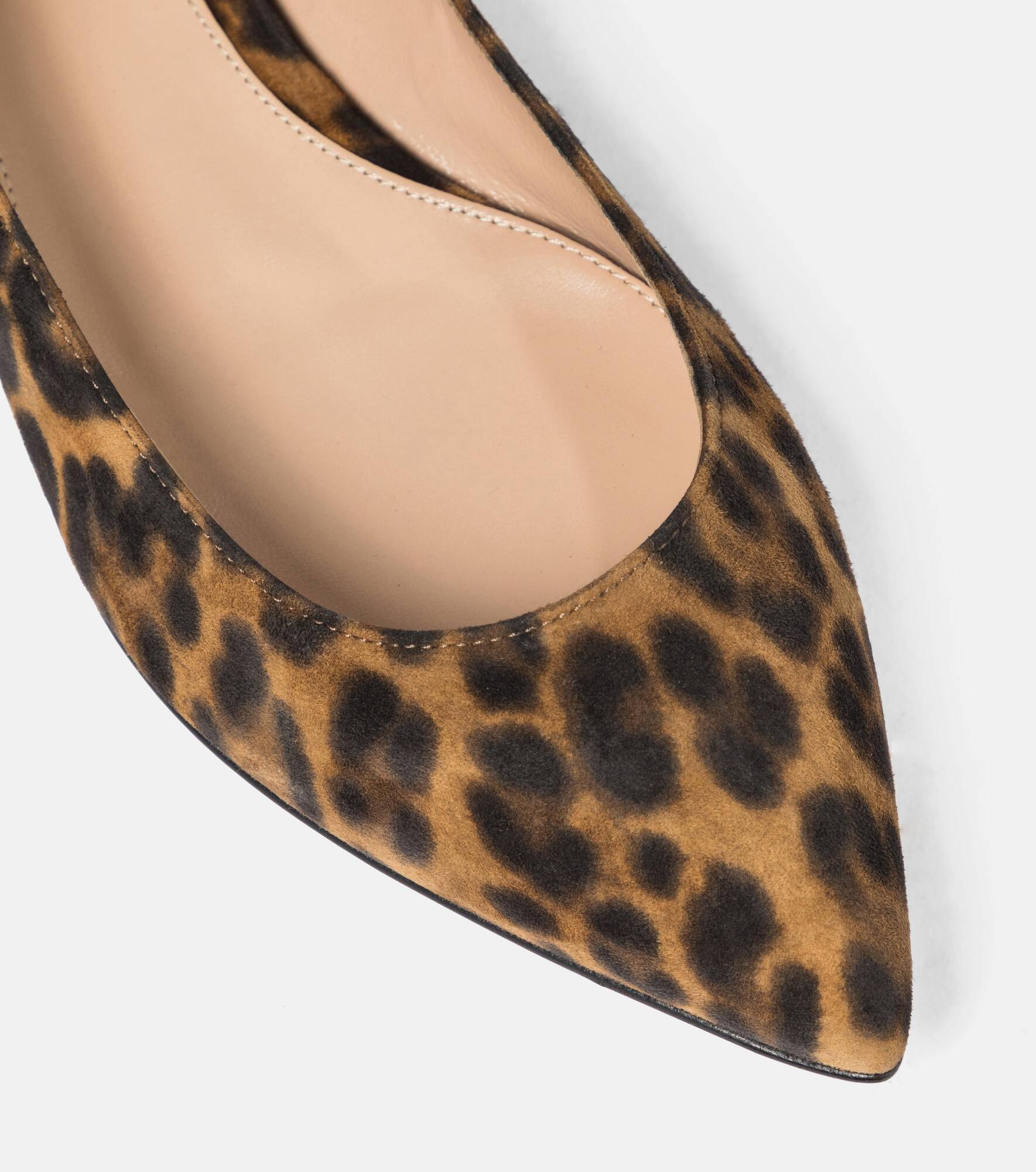 Gianvito leopard-print ballet flats - 4