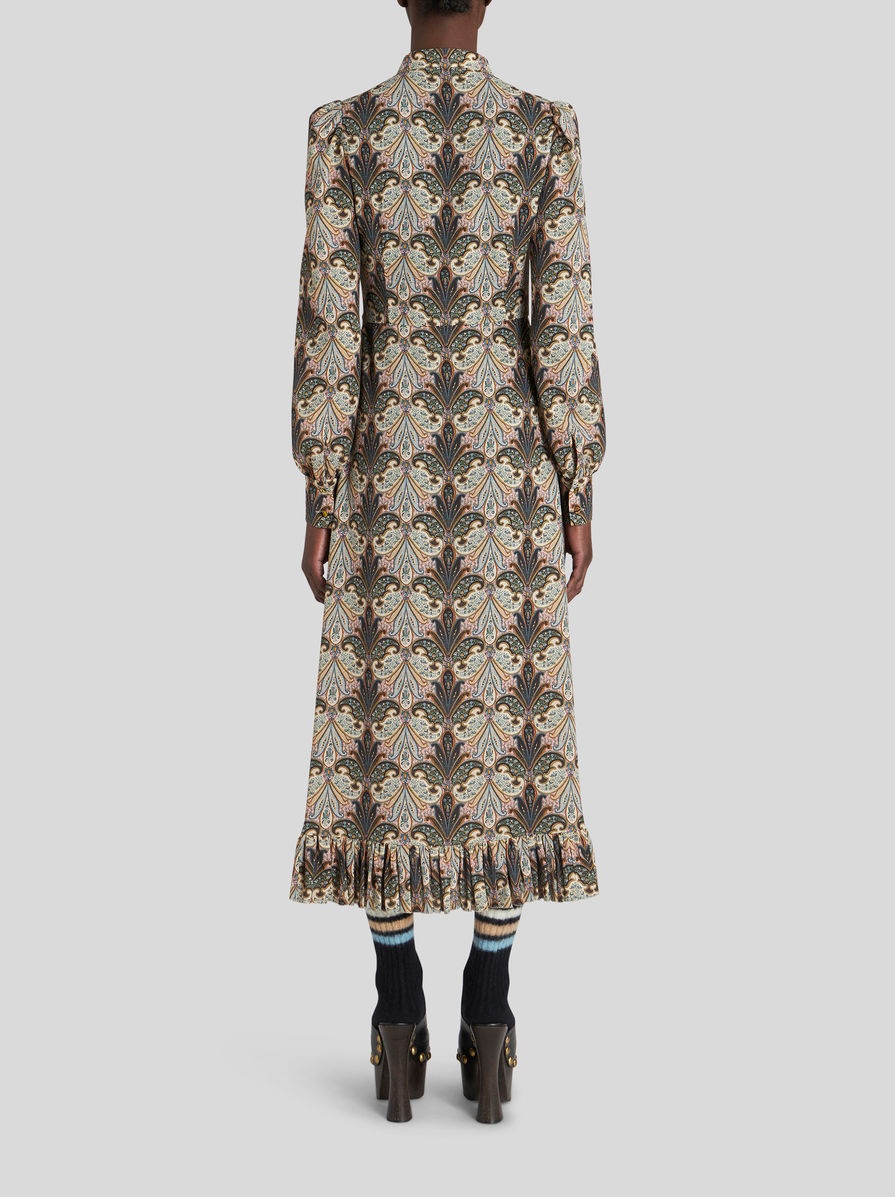 SABLÉ DRESS WITH PAISLEY DESIGN - 4