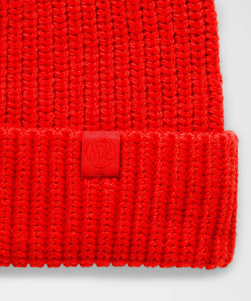Close-Fit Wool-Blend Ribbed Knit Beanie 4
