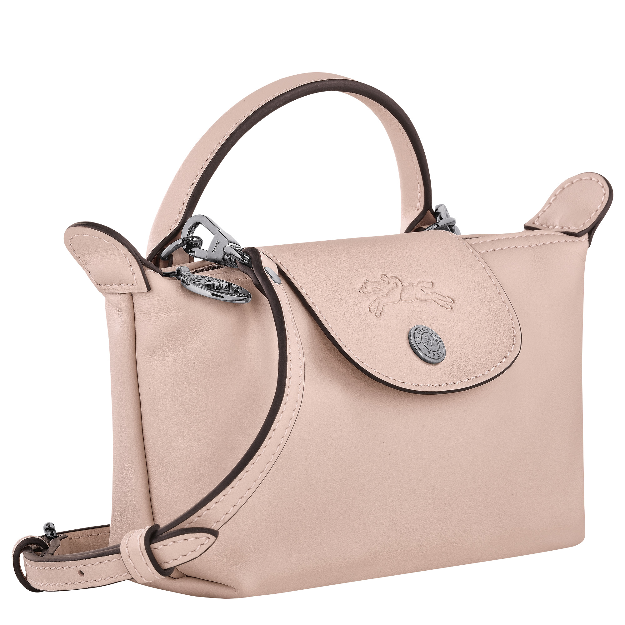 Le Pliage Xtra XS Pouch Nude - Leather - 3