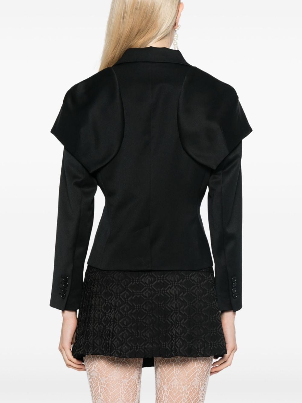 crystal-embellished jacket - 4