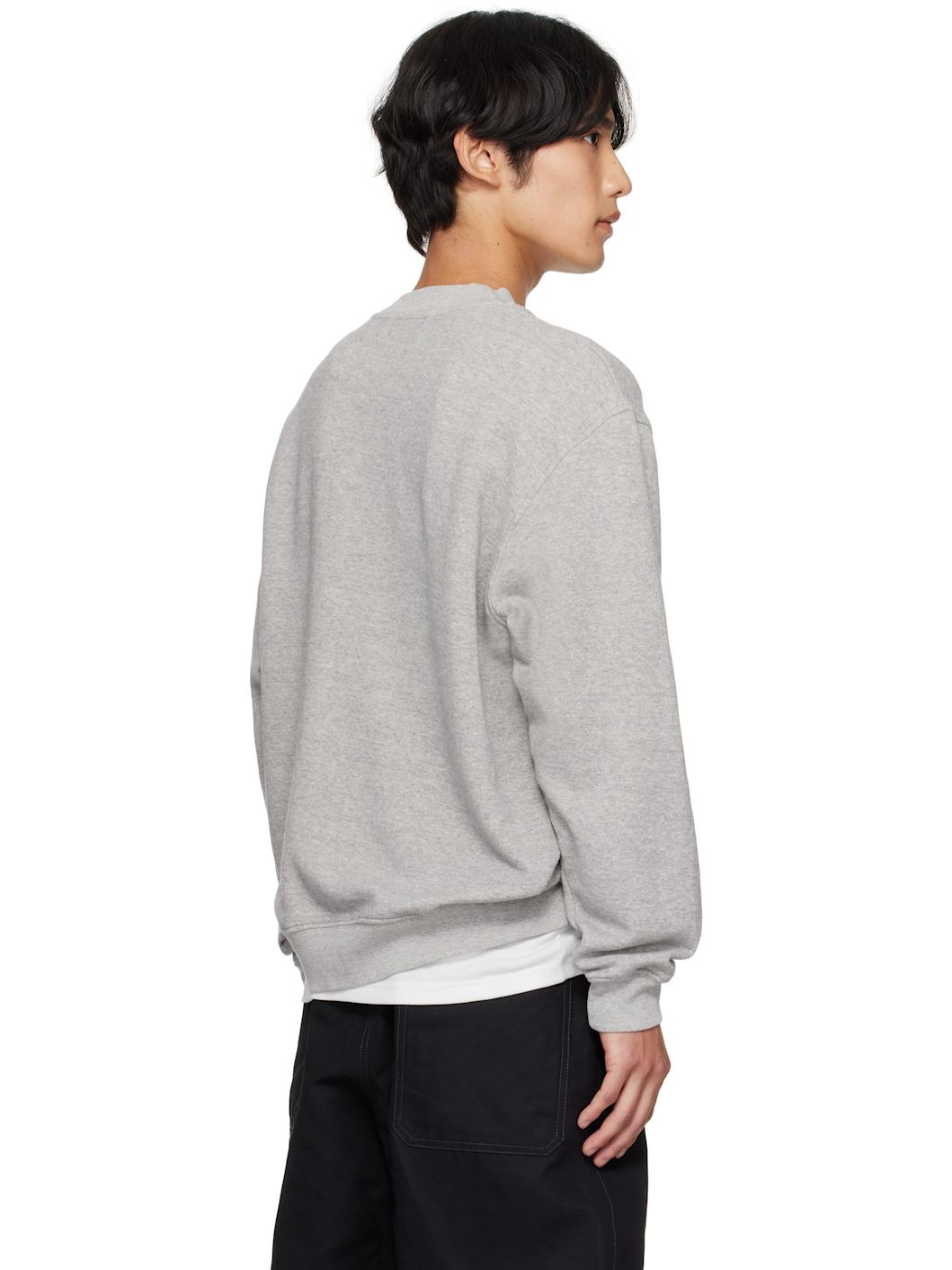 Gray Daily Crew Sweatshirt - 3