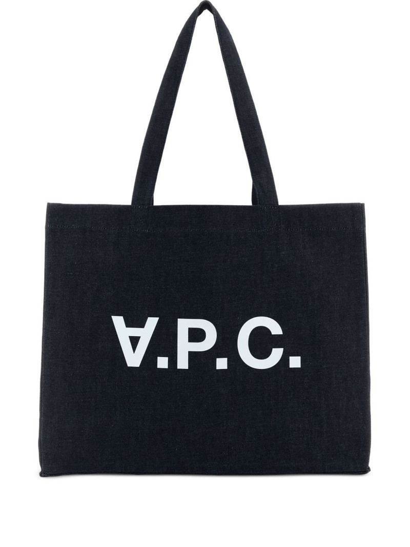 logo-detail tote bag 1