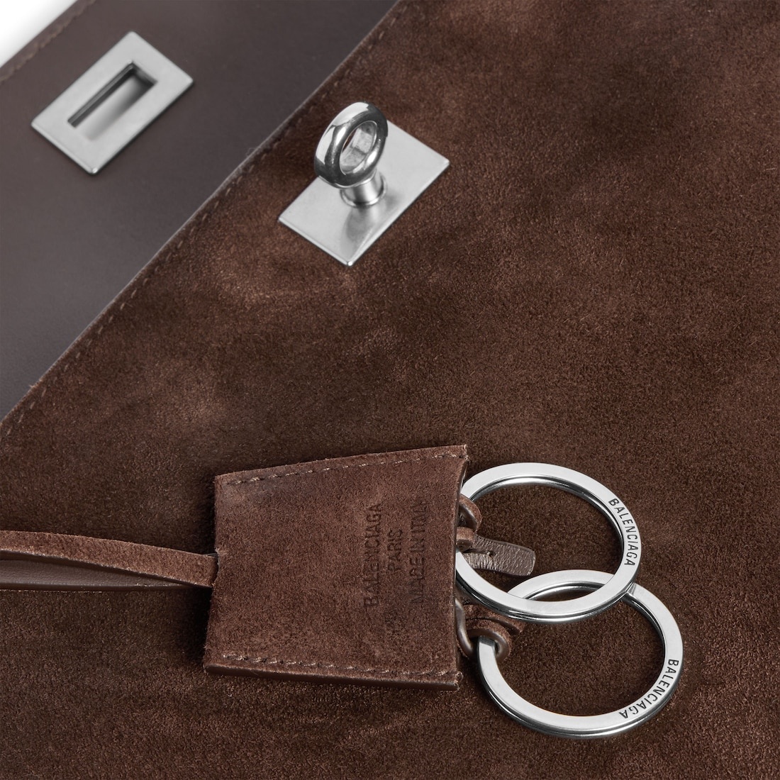 Women's Rodeo Handbag Medium in Light Espresso - 6