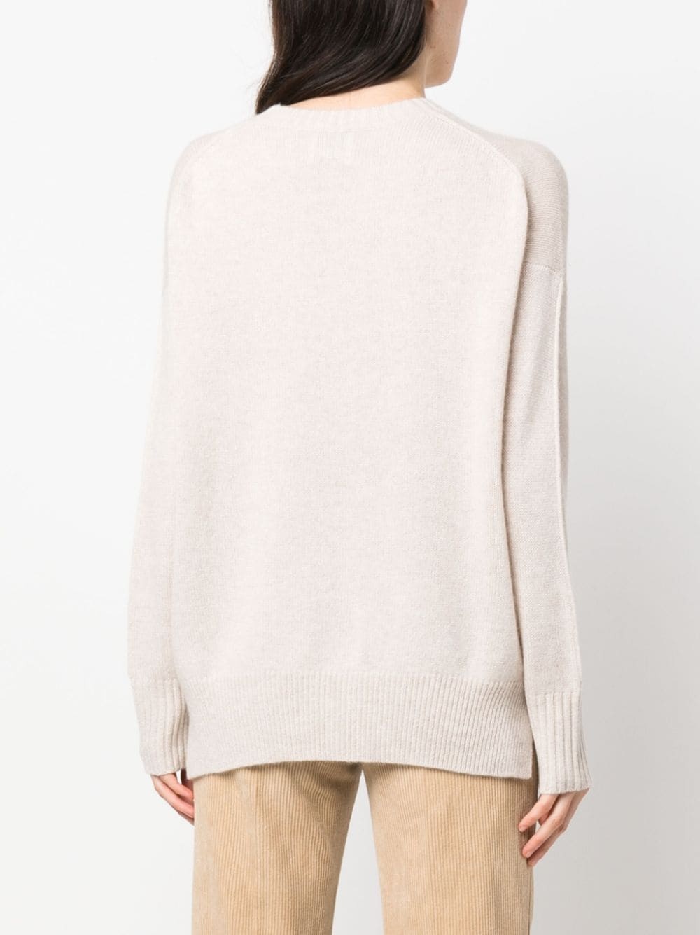 crew-neck cashmere jumper - 4