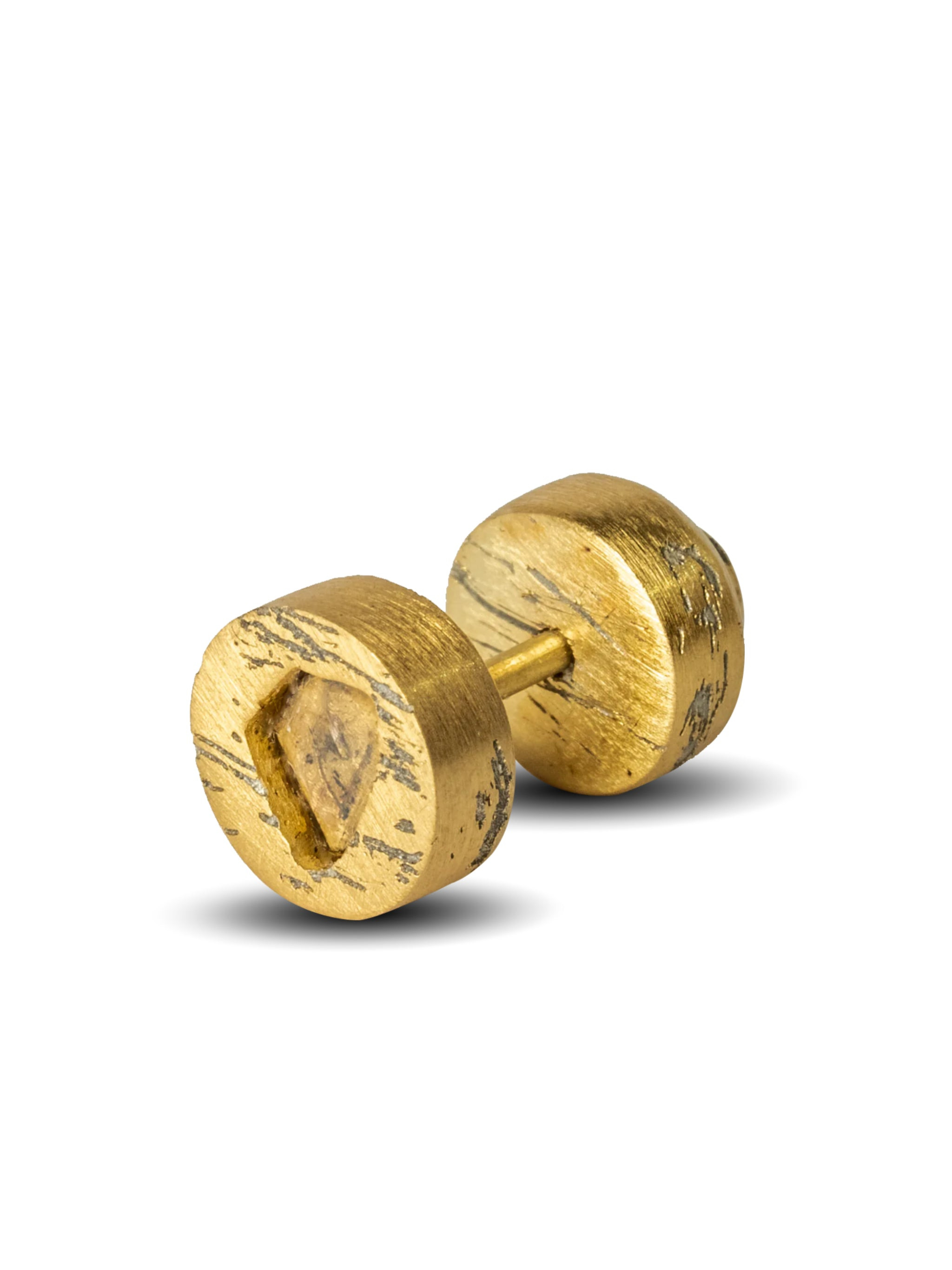 PARTS OF FOUR Tiny Stud Earring (0.1 CT, Diamond Slab, AGA+DIA) - 1