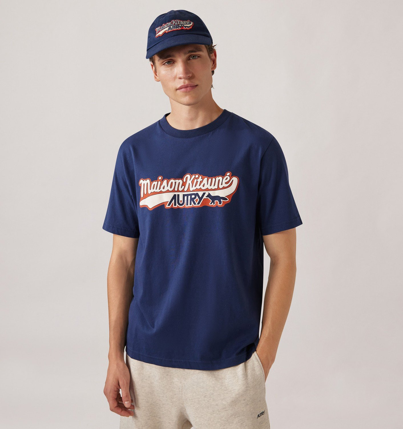 UNISEX AUTRY LOGO 'MAISON KITSUNÉ' T-SHIRT - 5
