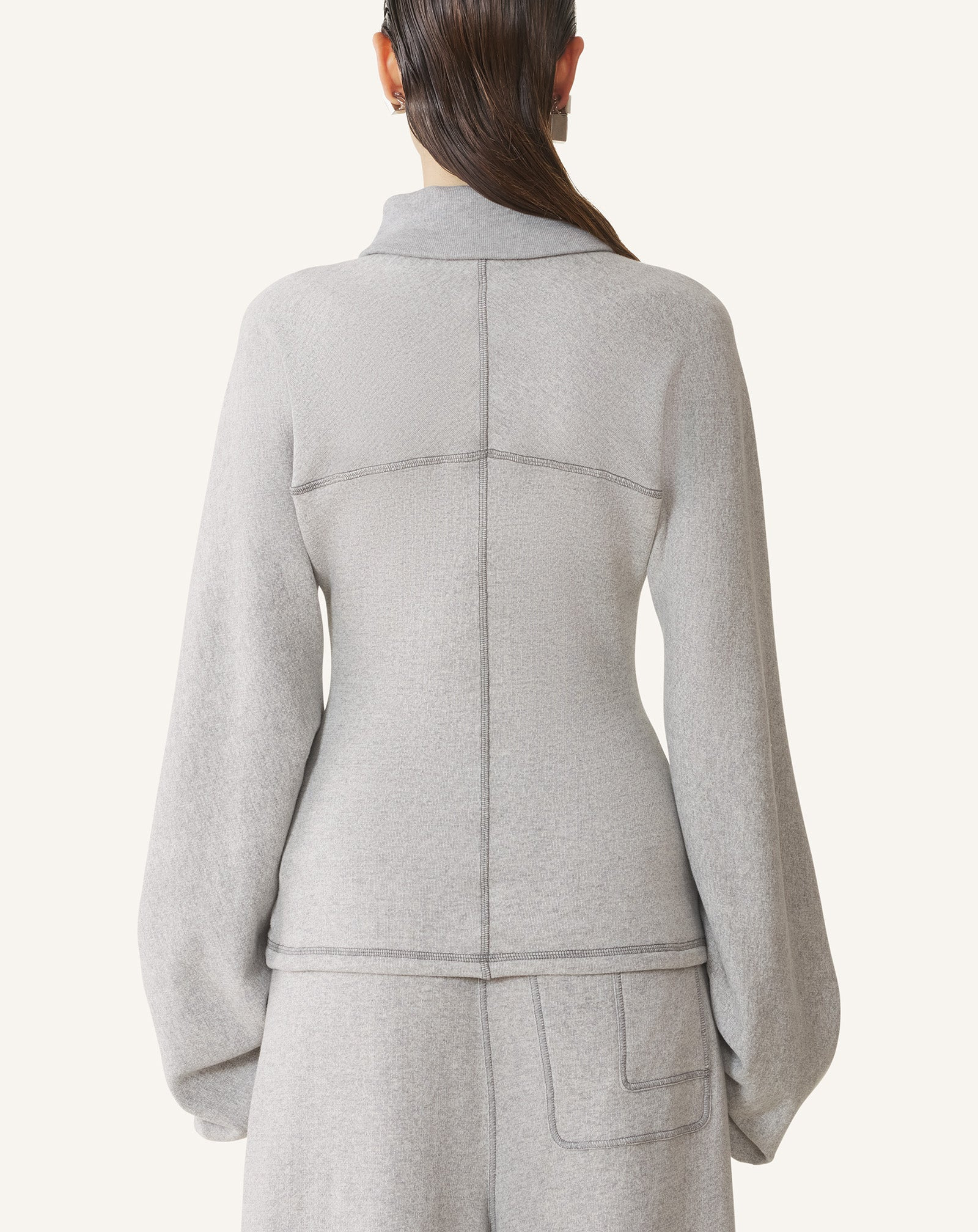FITTED ZIP JACKET - 4