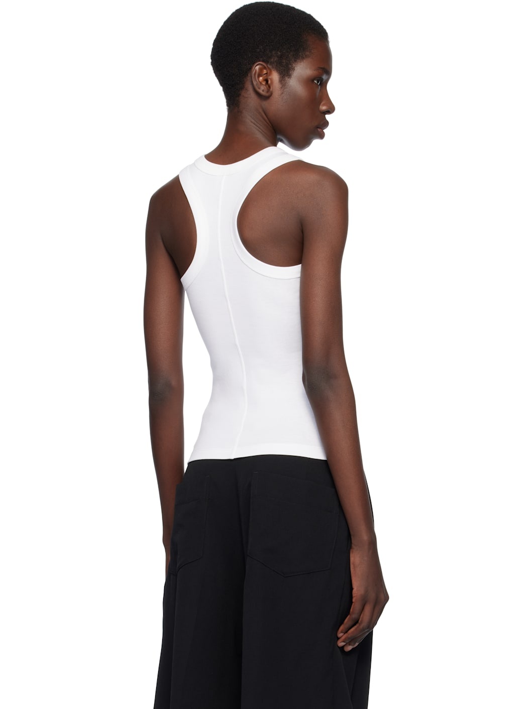 White Hannah Tank Top - 3