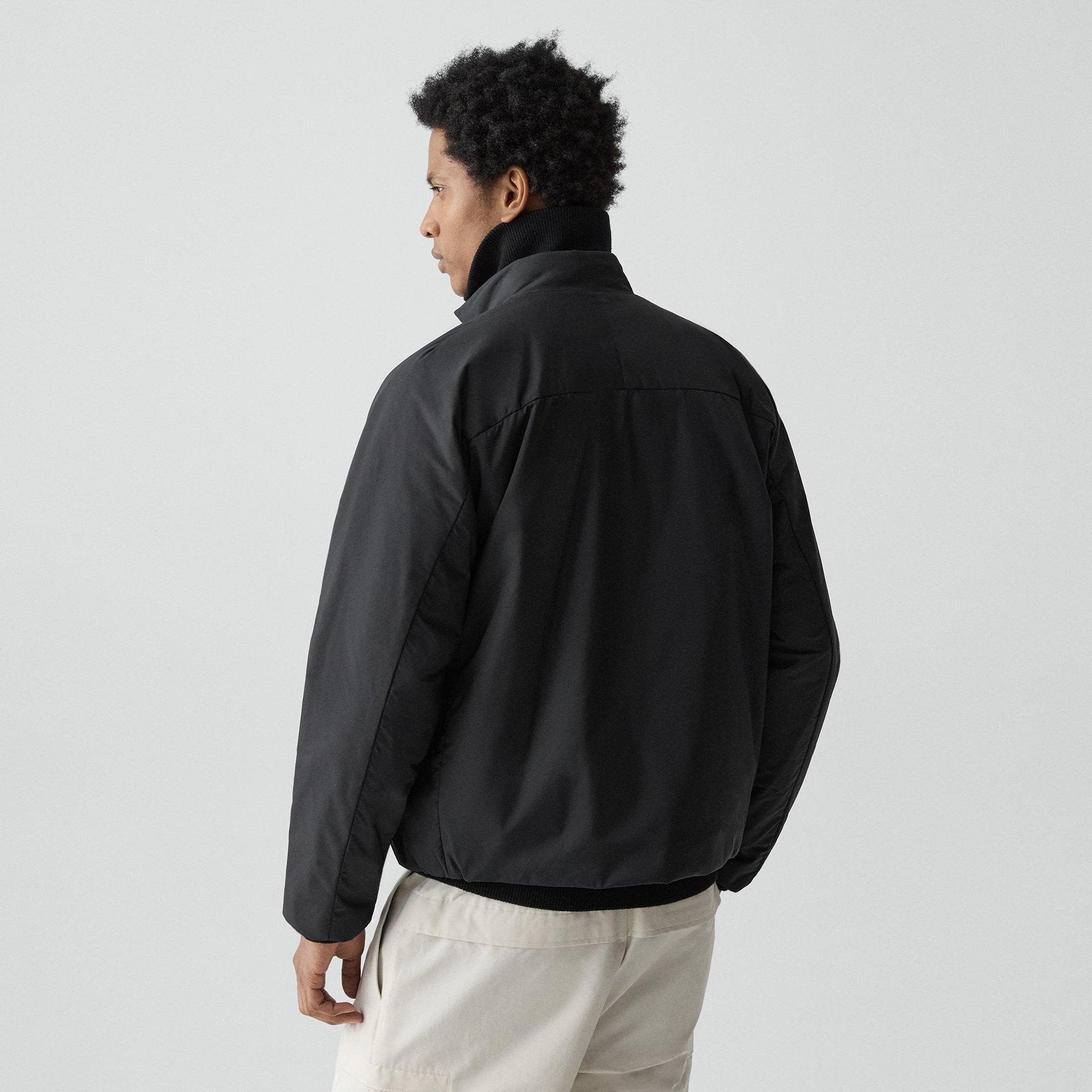 Stand Collar Jacket in Motion Nylon - 4