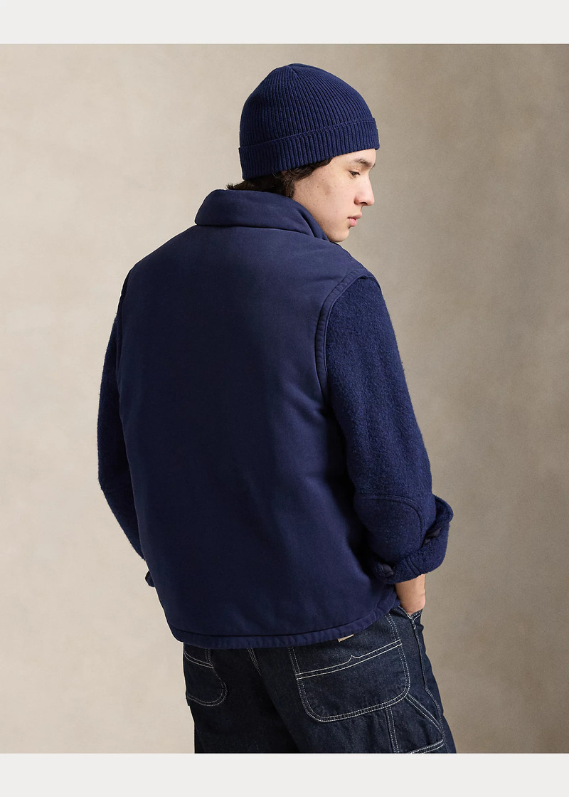 Loopback Fleece Utility Vest 4