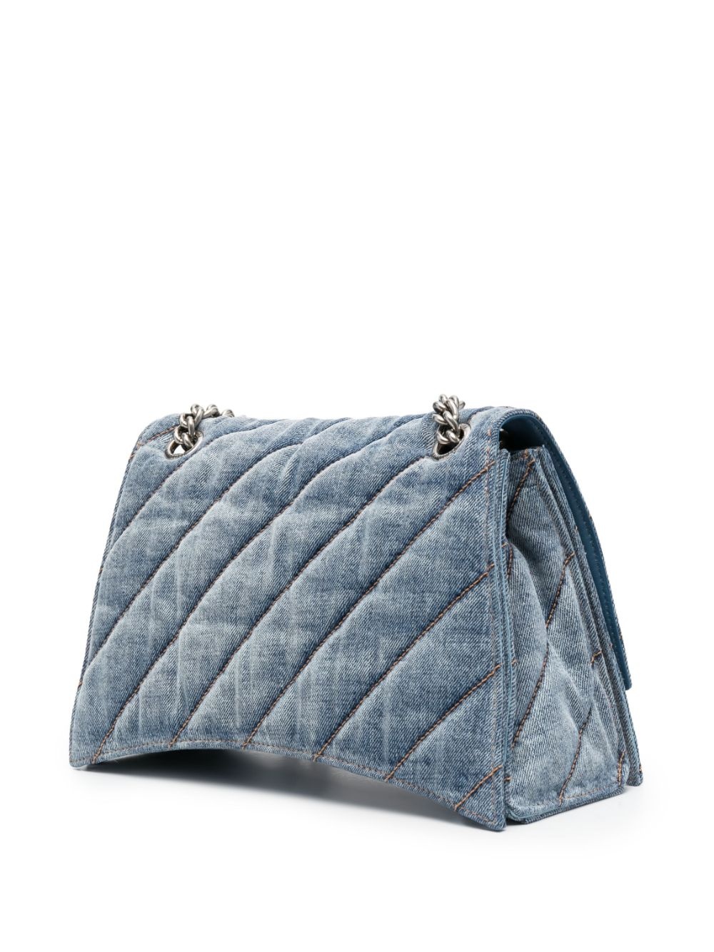 medium Crush denim shoulder bag - 3