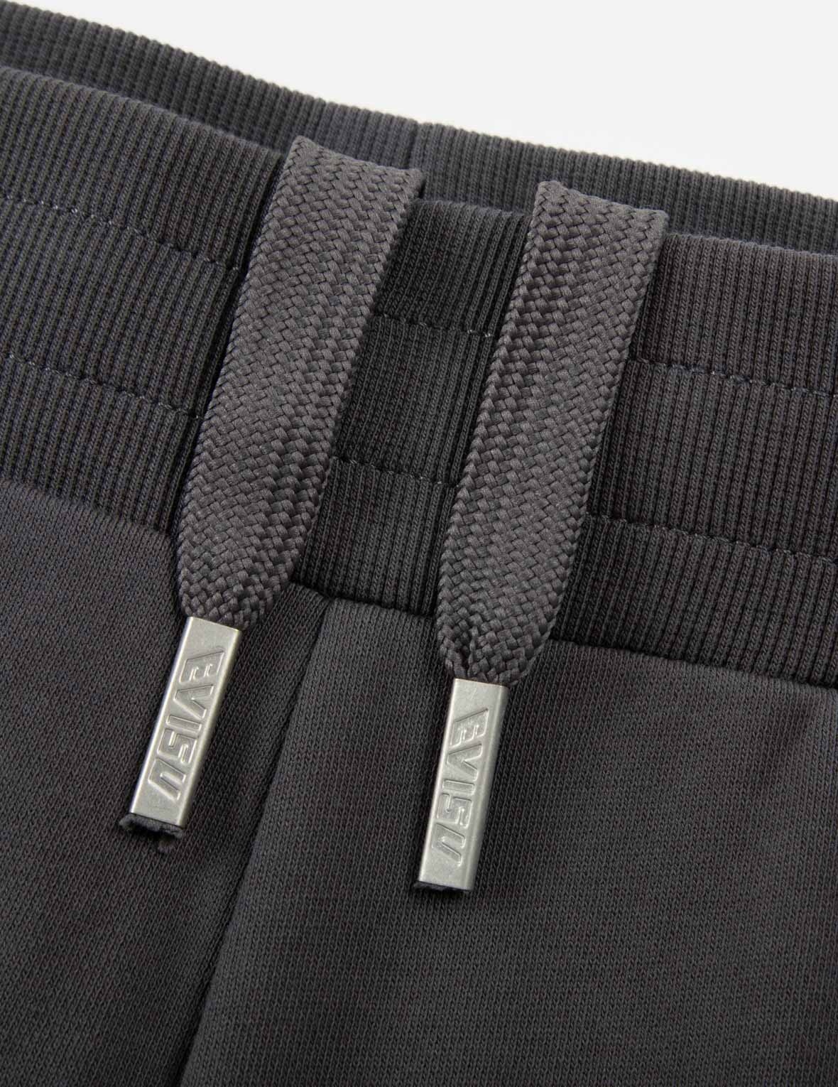 LOGO PRINT STRAIGHT FIT CARGO SWEATPANTS - 9