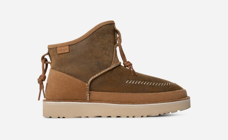 ® Campfire Crafted Regenerate Sheepskin Classic Boots in Chestnut 1