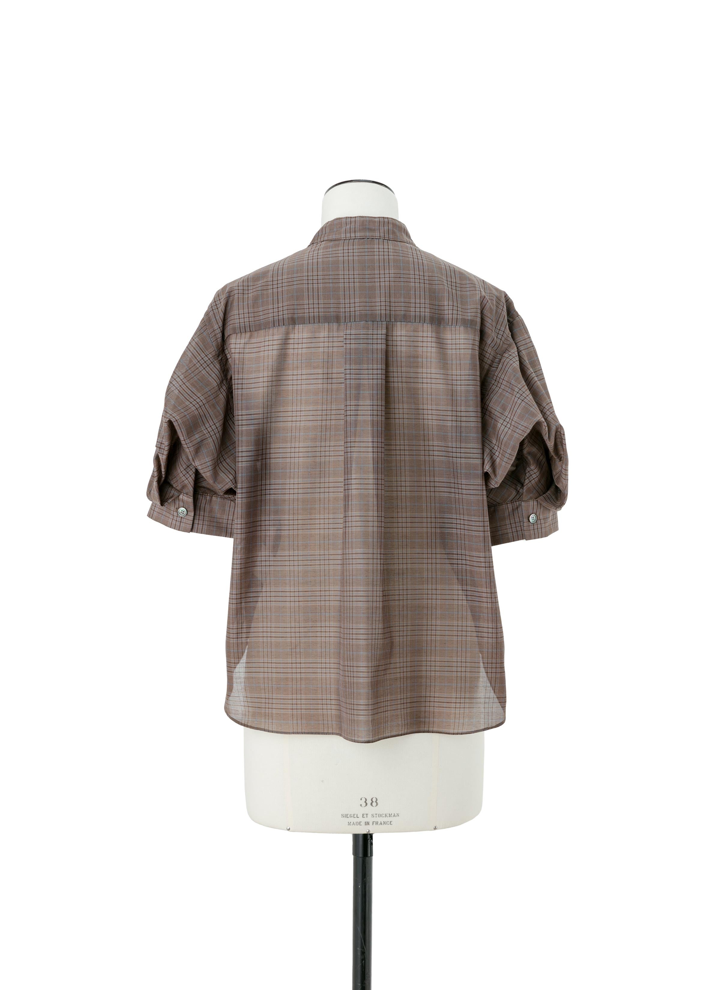 Spun Organza x Cotton Jersey T-Shirt - 4