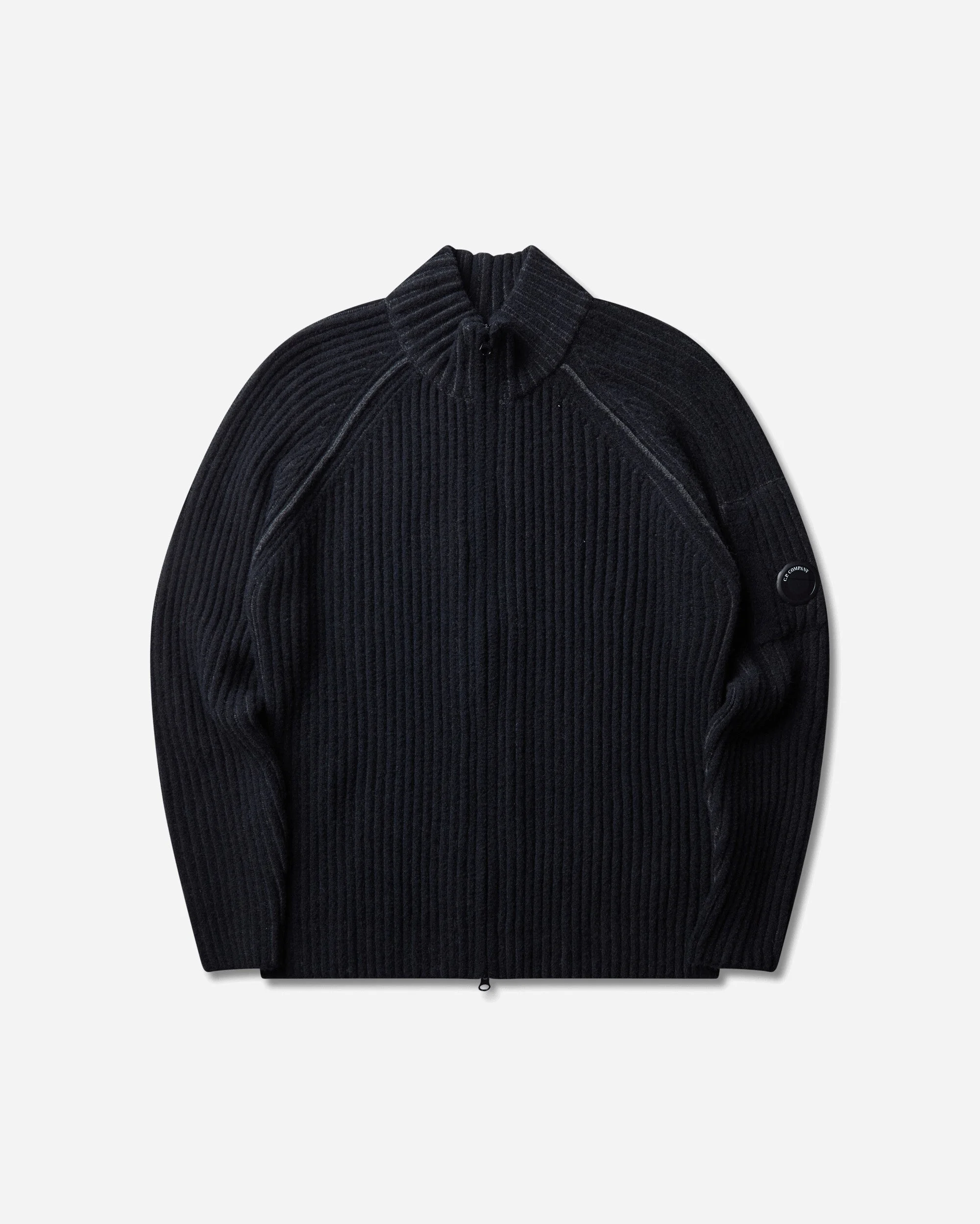 Men's Fleece Knit Cardigan Dark Shadow - 1