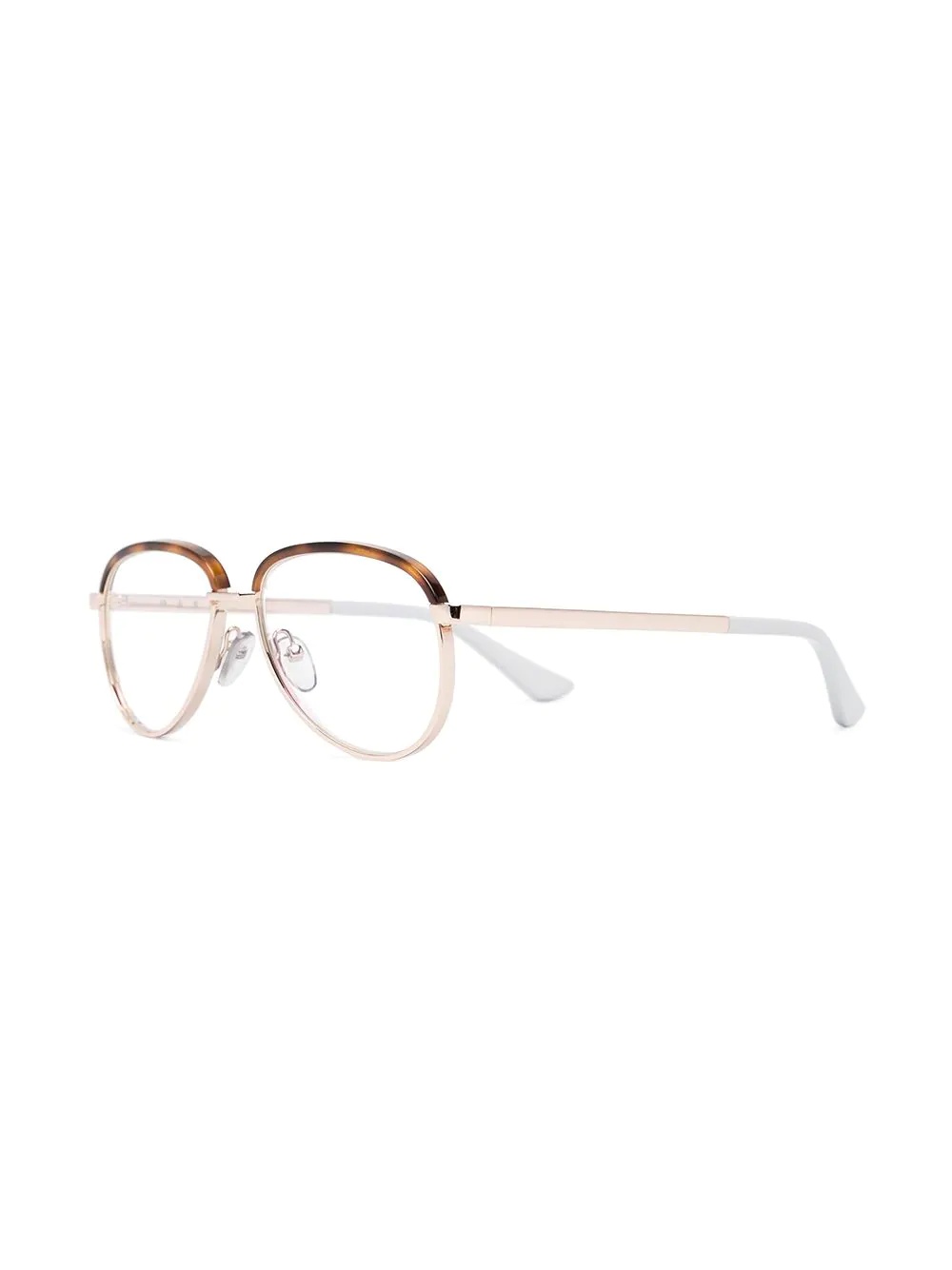 tortoisheshell aviator glasses - 2