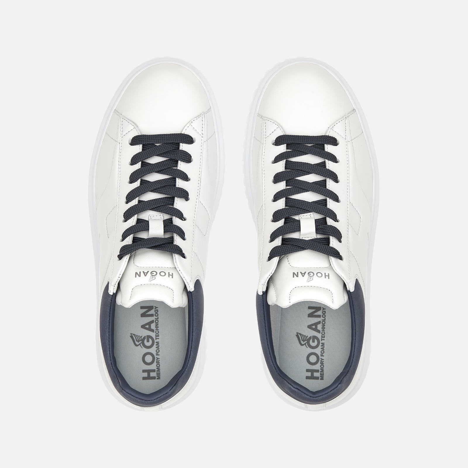 Sneakers Hogan H-Stripes White Blue - 4