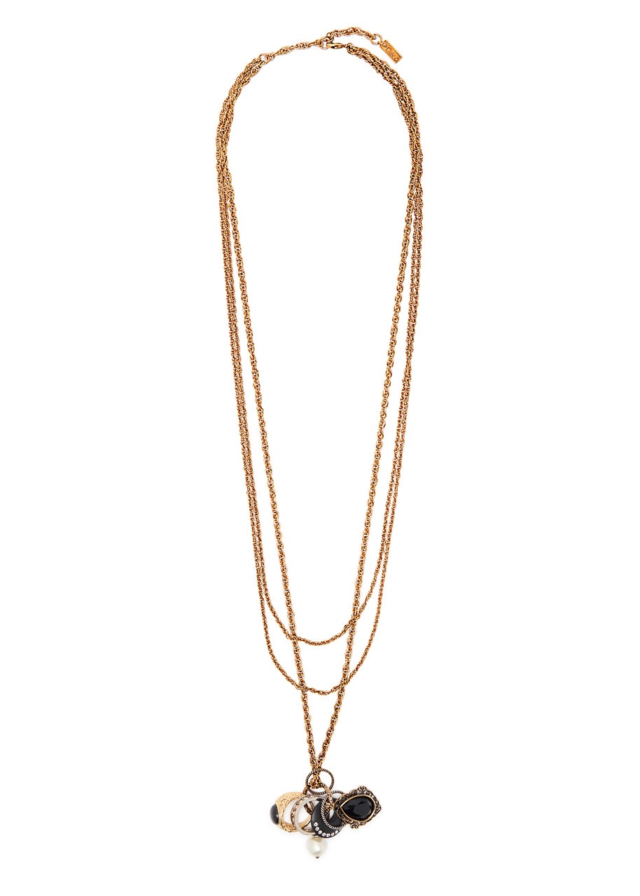 Chloe The Chloé Antique Pearls Embellished Necklace - 3