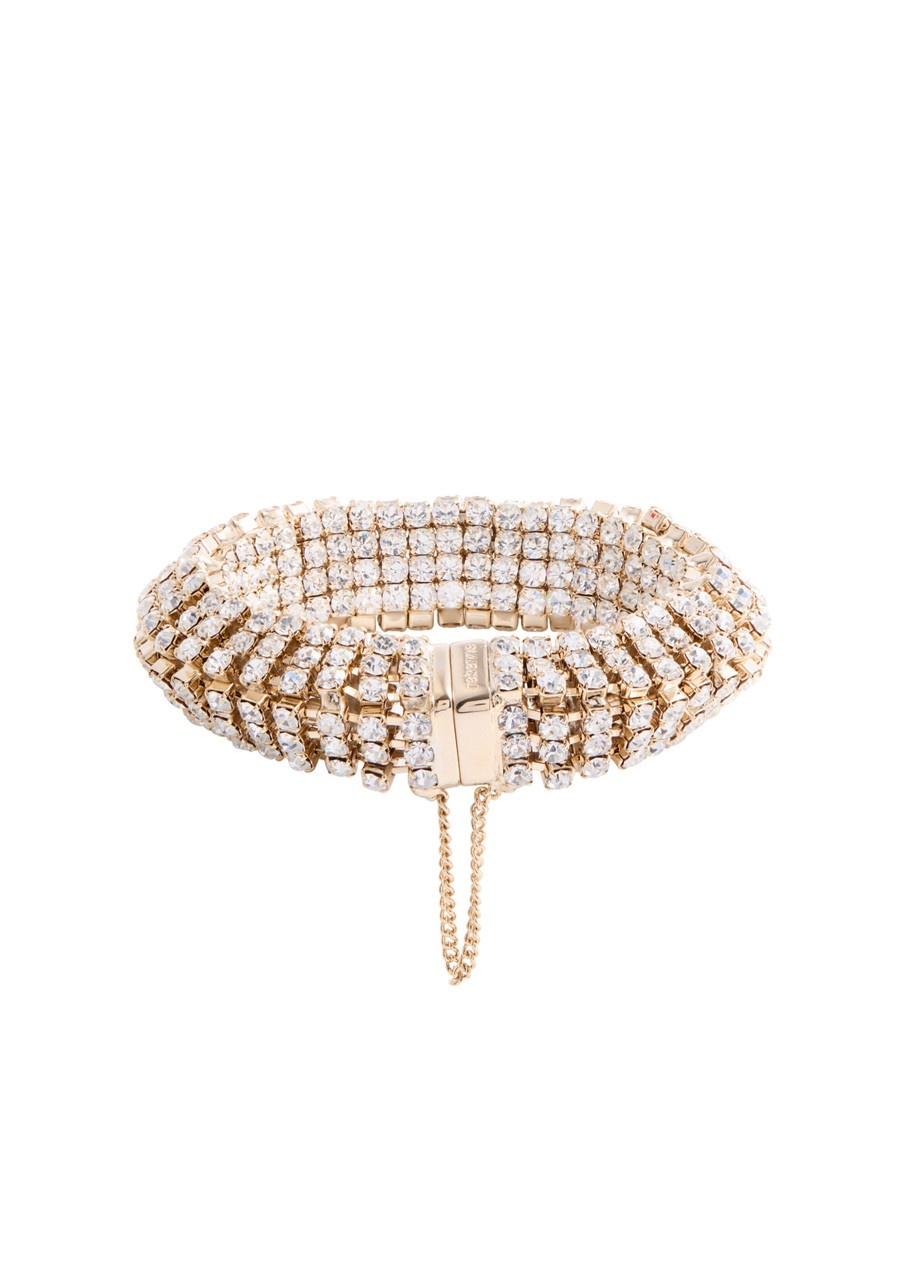 Rabanne Crystal-embellished Bracelet - 1