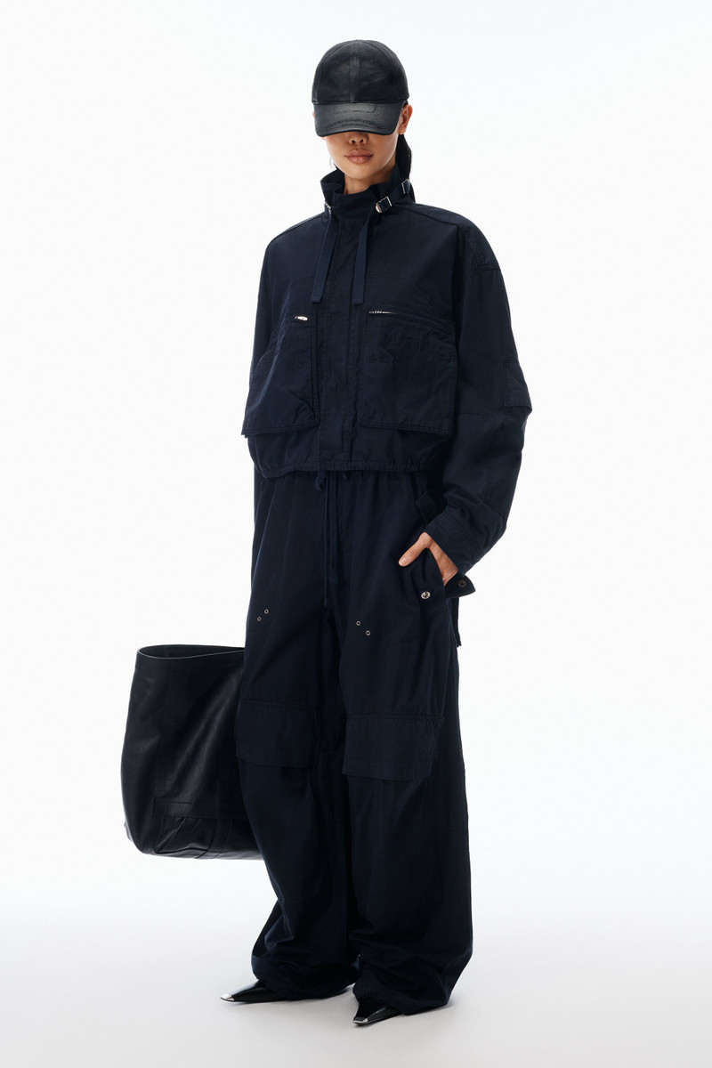 Alexander Wang Cargo Jacket cotton cropped outlook
