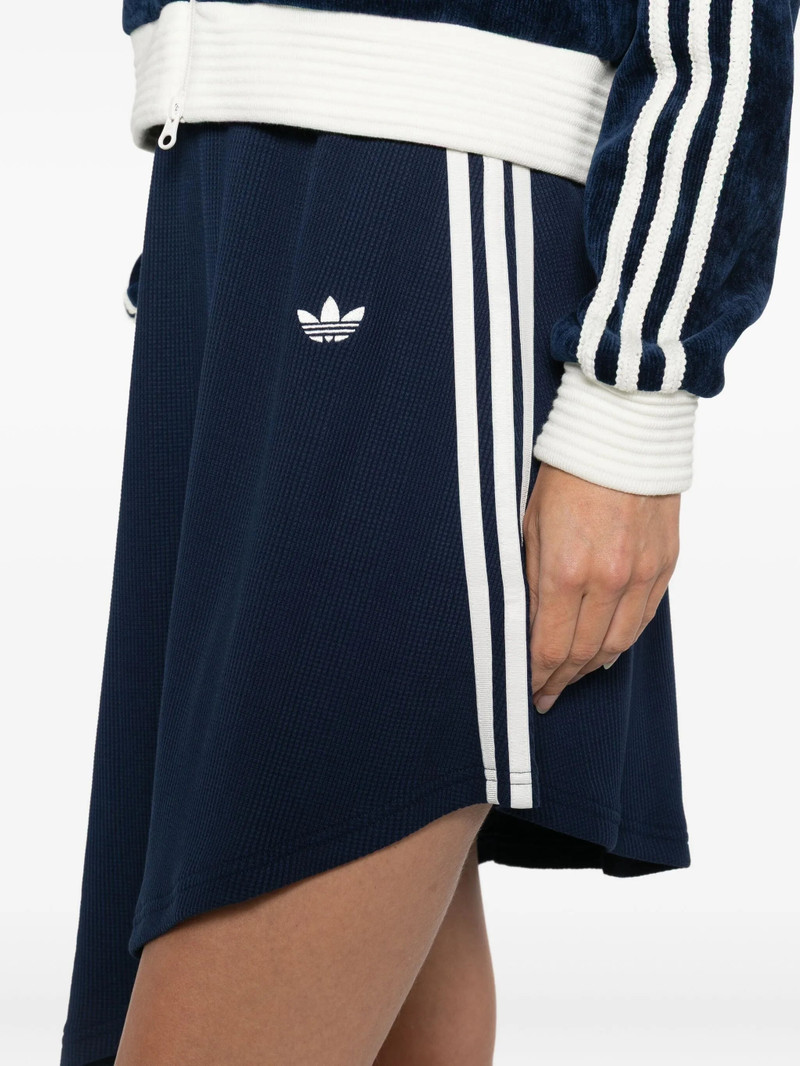 Adidas Waffle-texture Asymmetric Midi Skirt 4