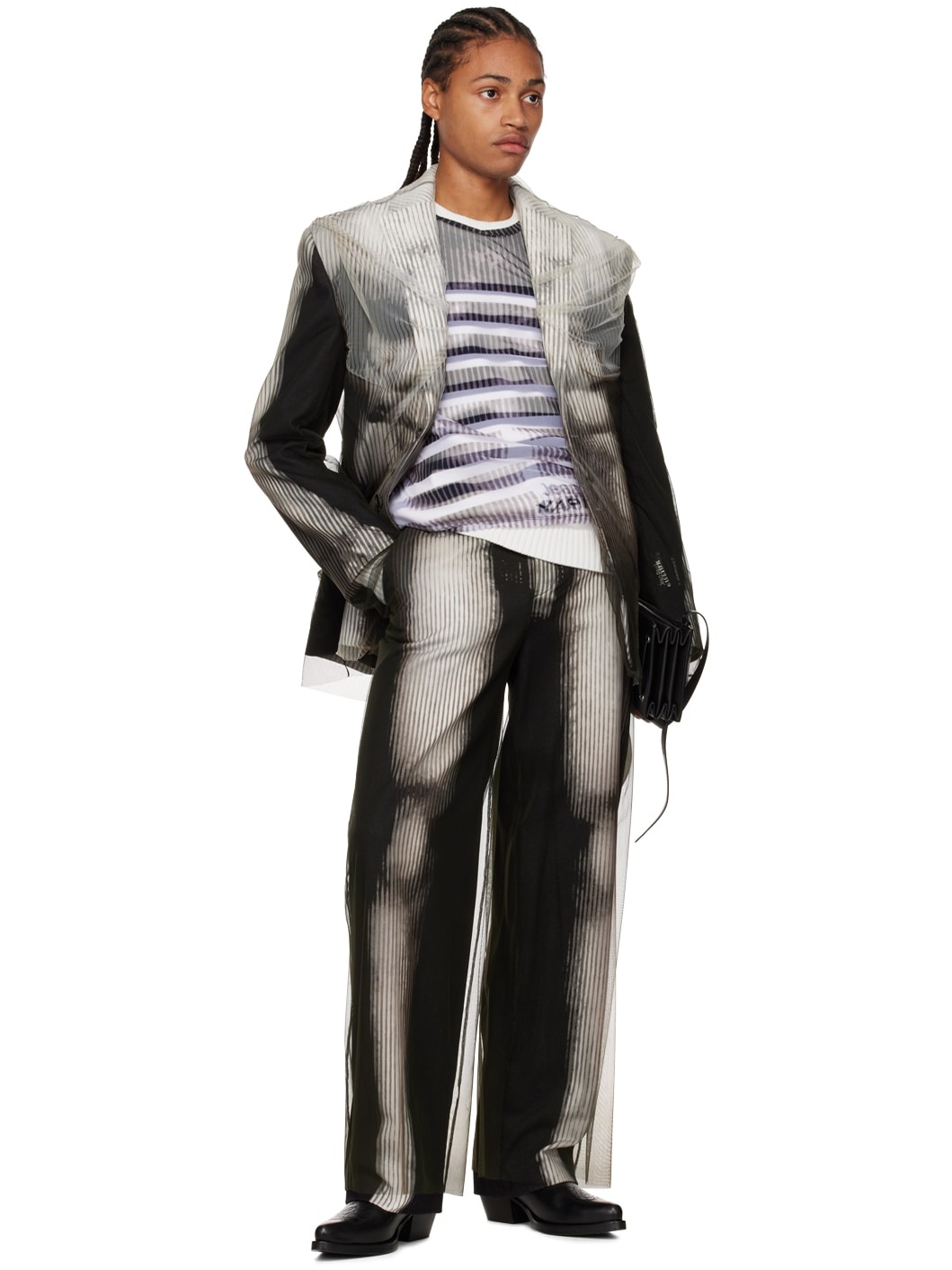 White Jean Paul Gaultier Edition Sweater - 4