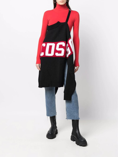 GCDS logo sweater shoulder bag outlook