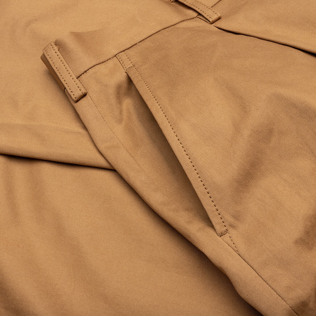 COTTON CHINO PANT - BEIGE - 3