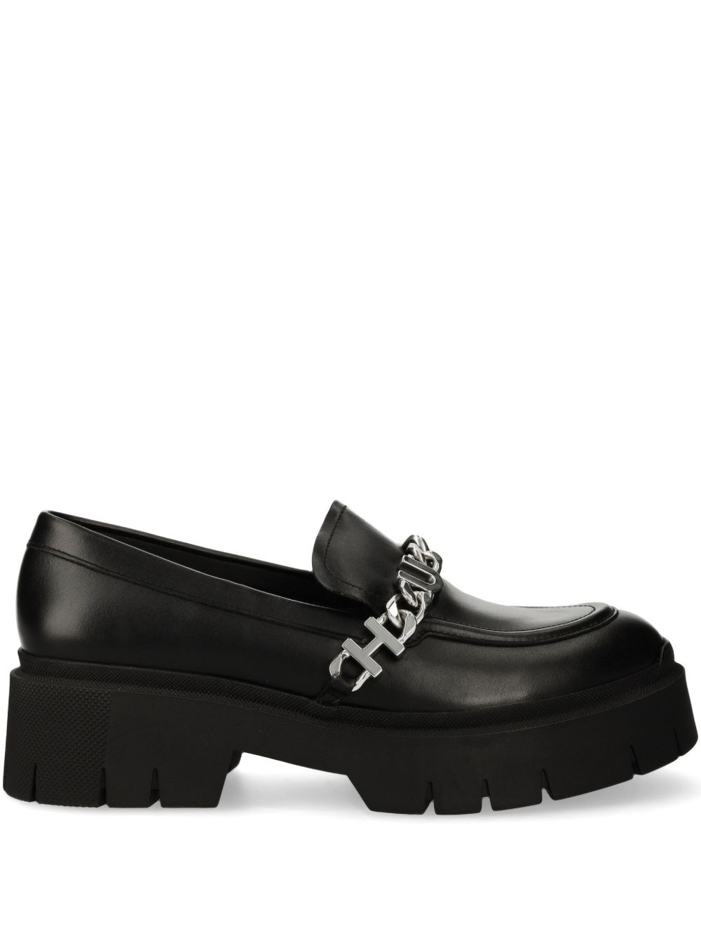 leather loafers - 1