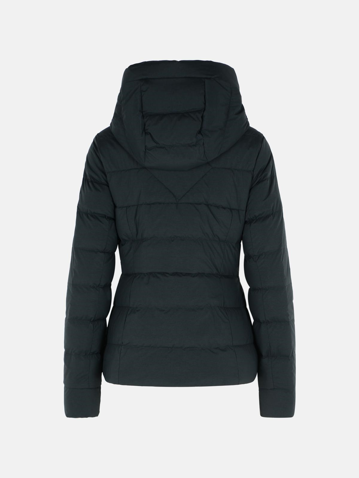BLACK POLYAMIDE JACKET - 3