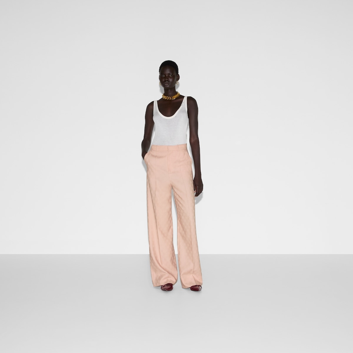 GG wool pant - 2