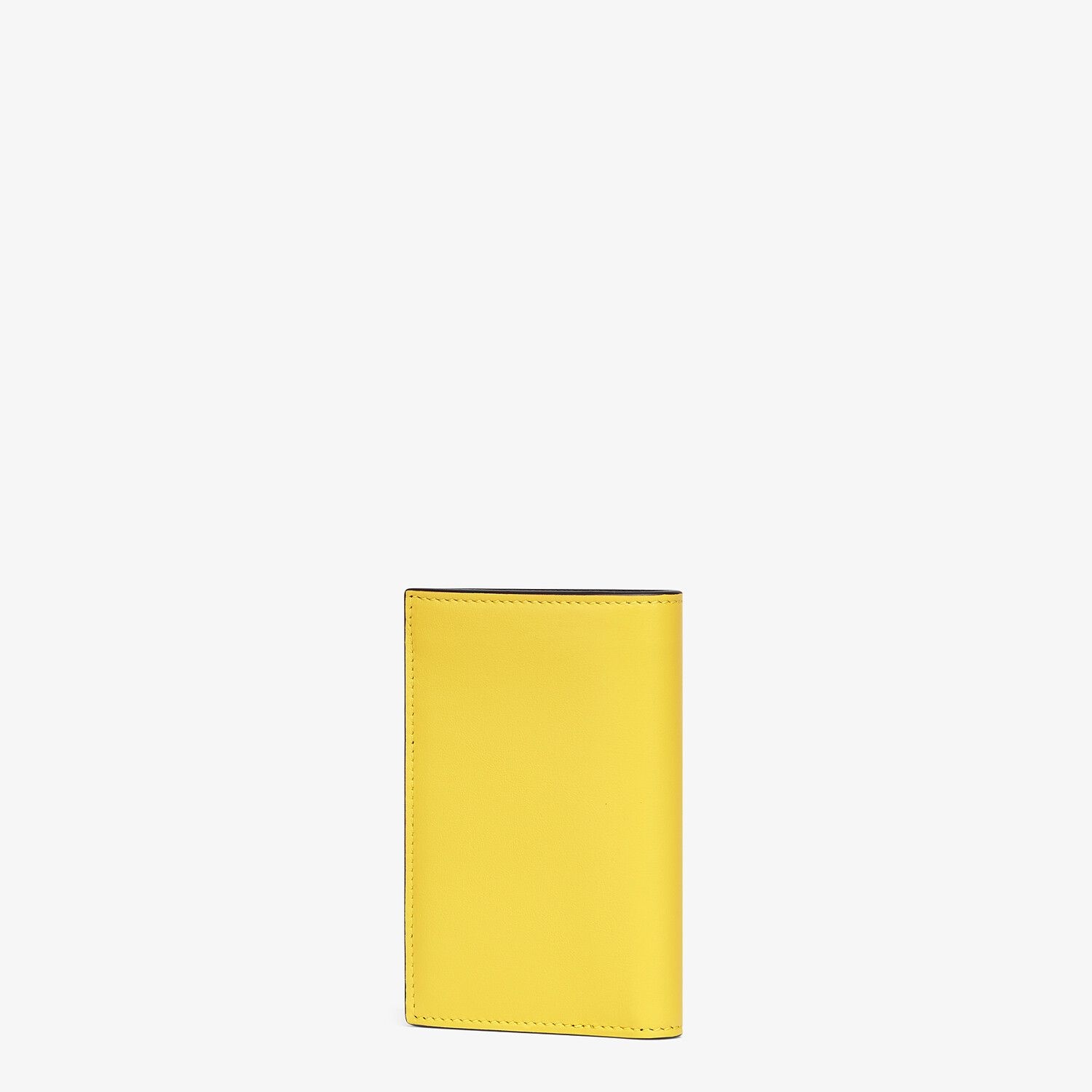 Yellow leather wallet - 2